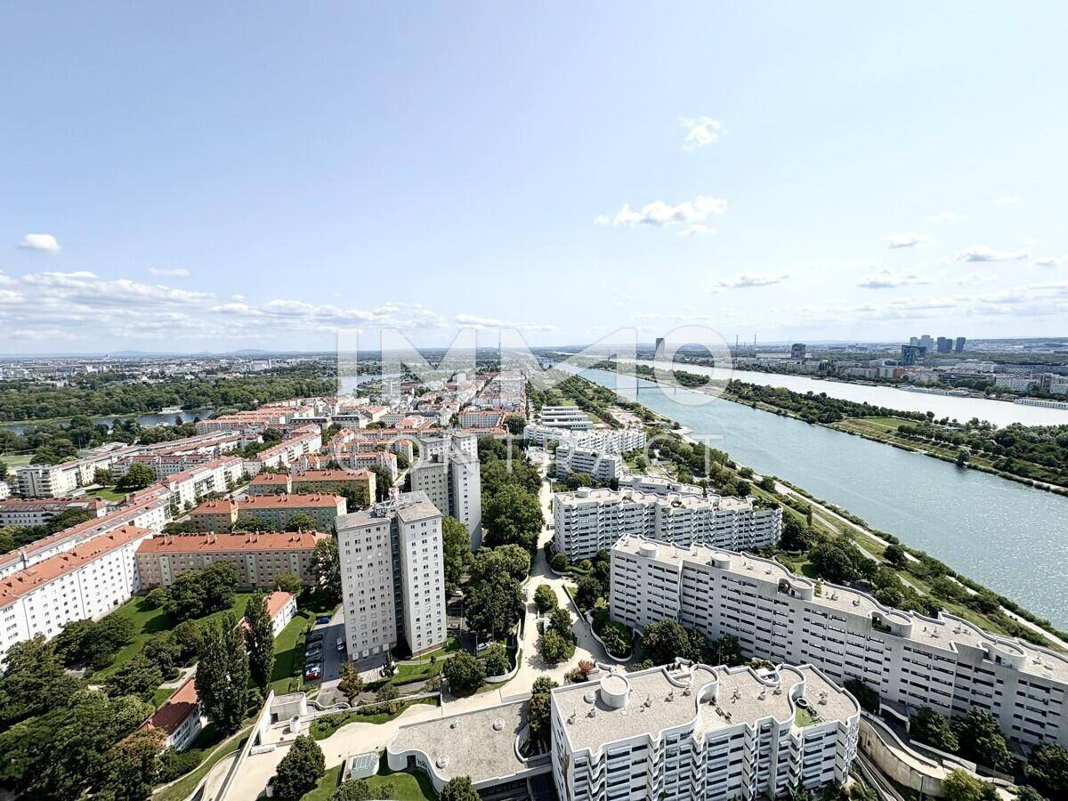 Ausblick Alte Donau, Neue Donau