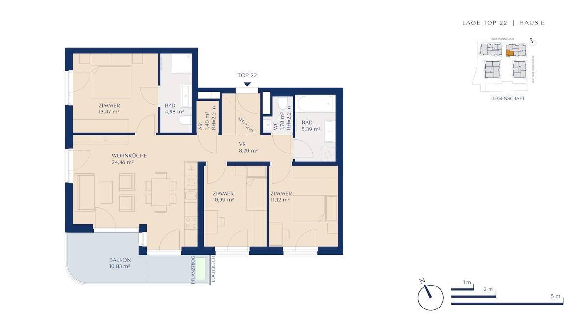 Wohnungsplan