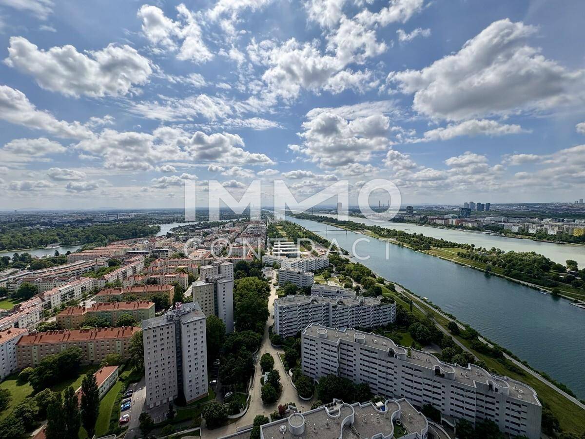 Ausblick Alte und Neue Donau