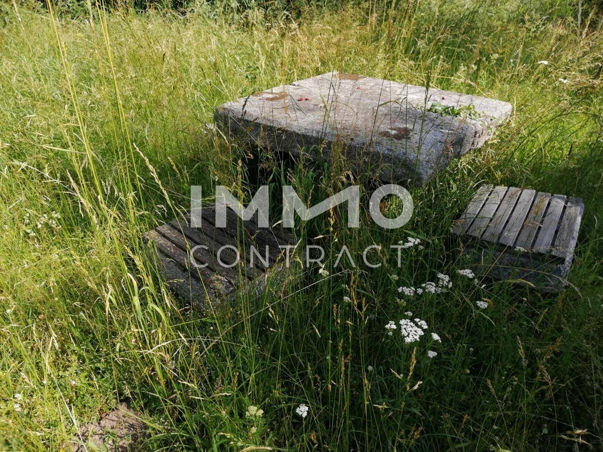 Granittisch im Naturgarten