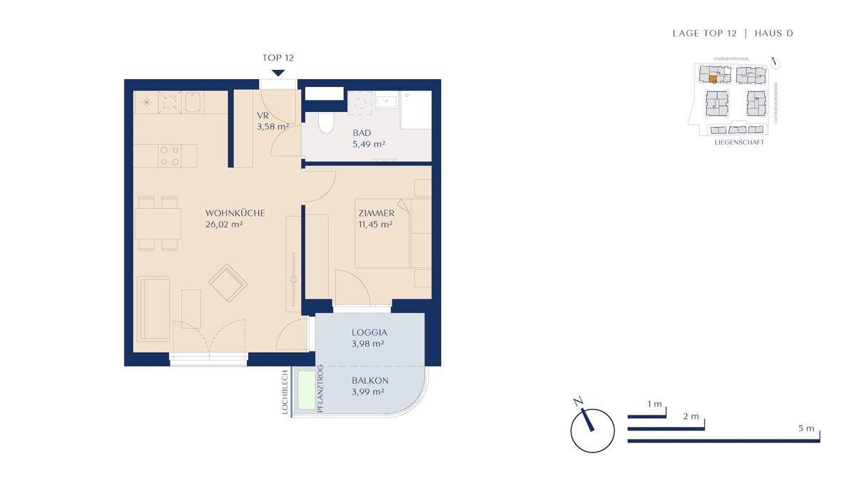 Wohnungsplan