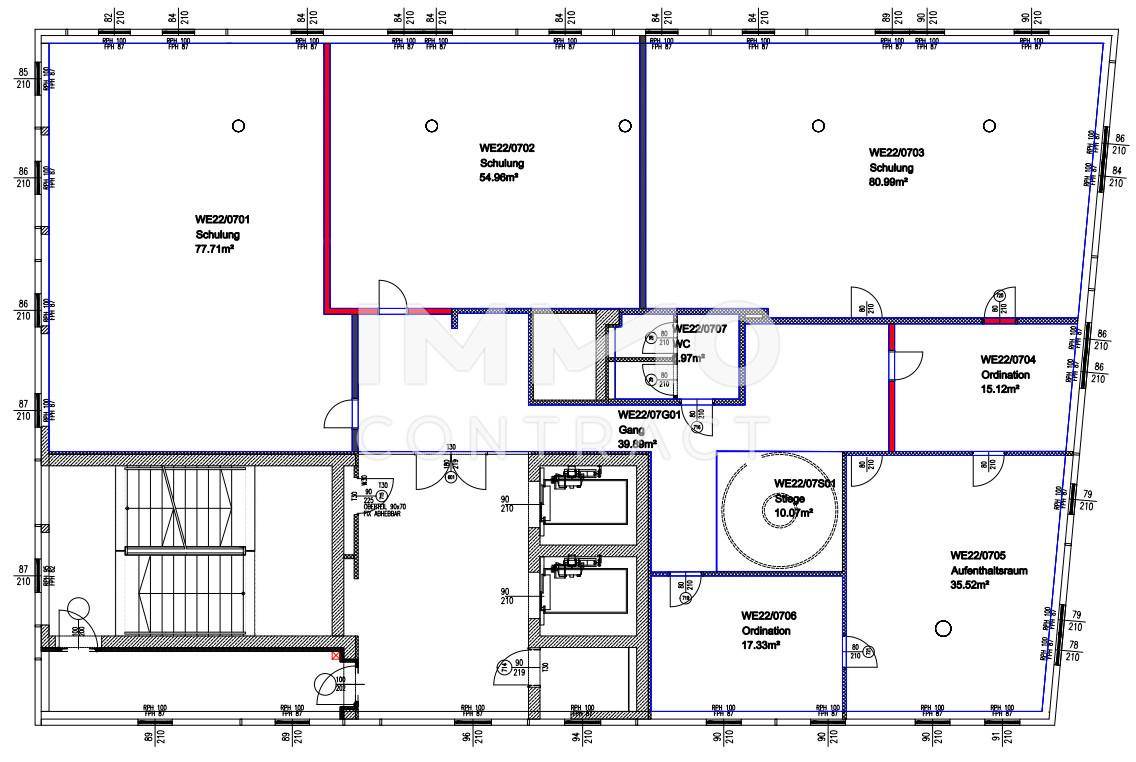 Grundriss 7. Obergeschoss BT.C