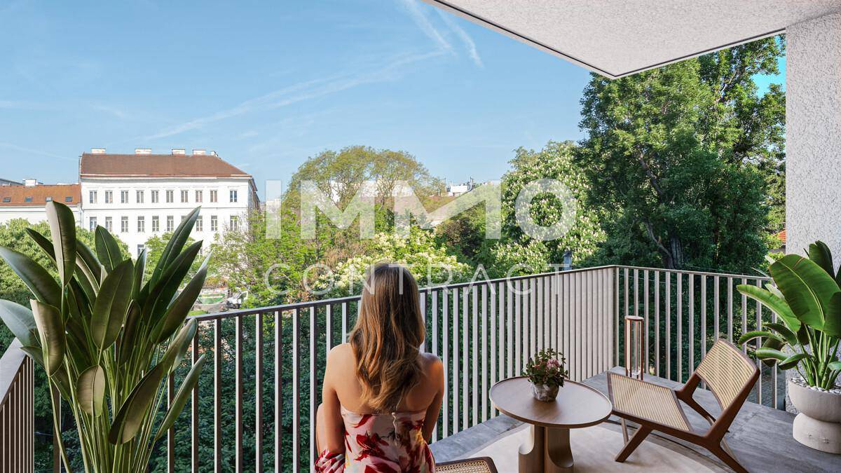 Herbst Balkon