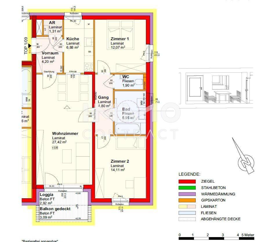 1-09 Wohnung