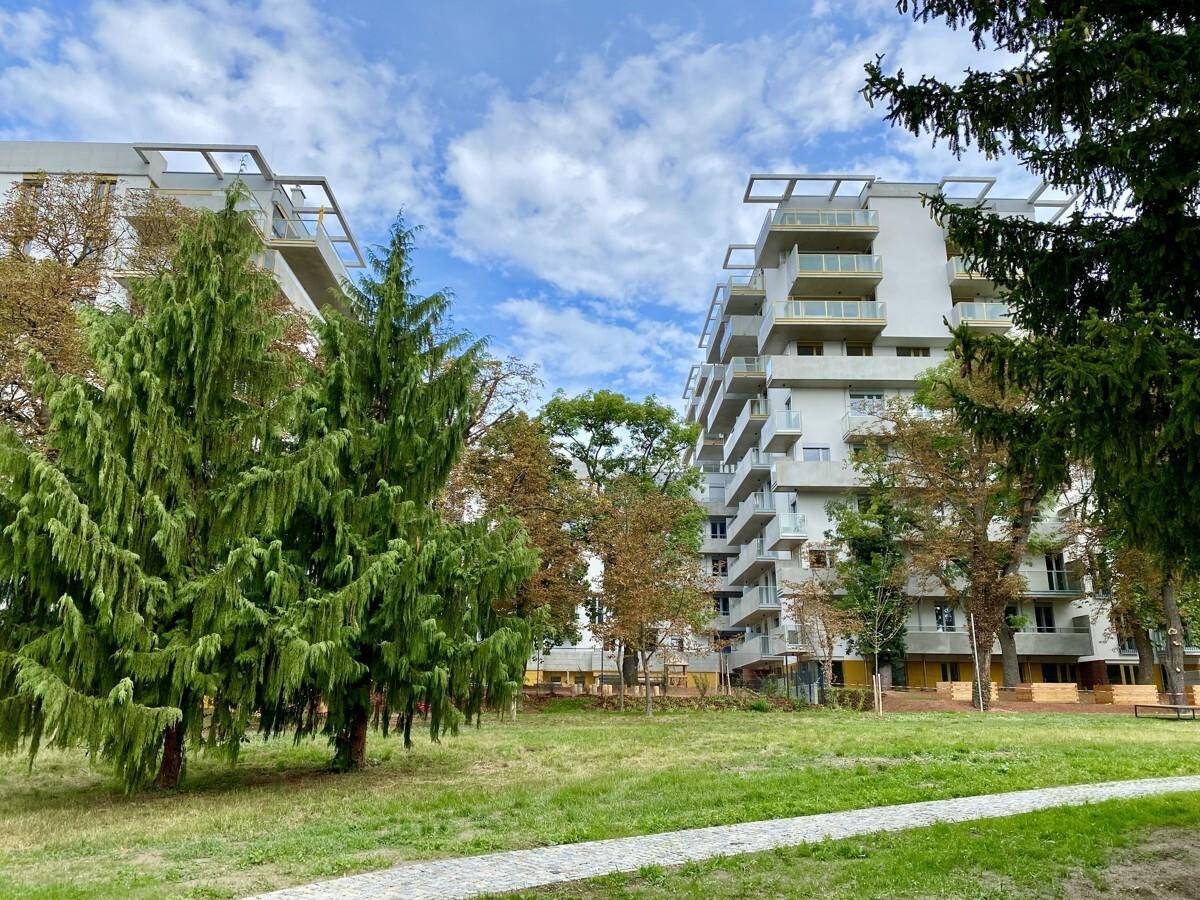 Park direkt vor der Haustür
