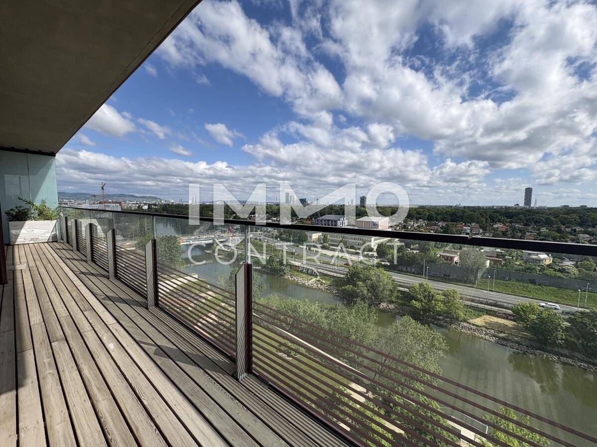 Balkon Richtung Prater & Stadt