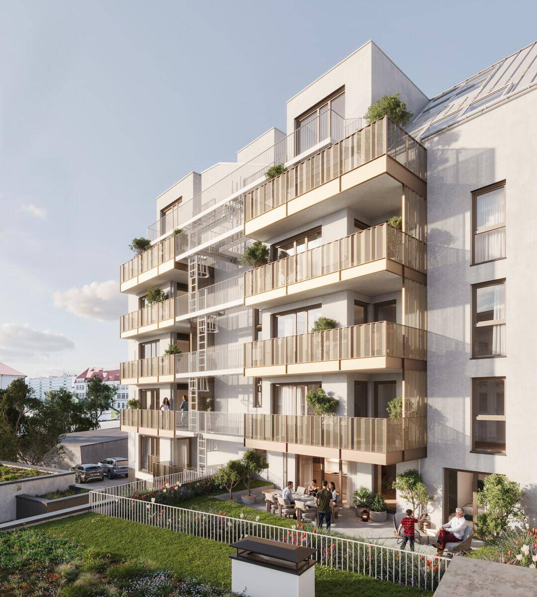 Gartenfassade