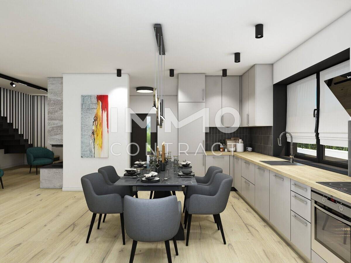 Essbereich mit Küche