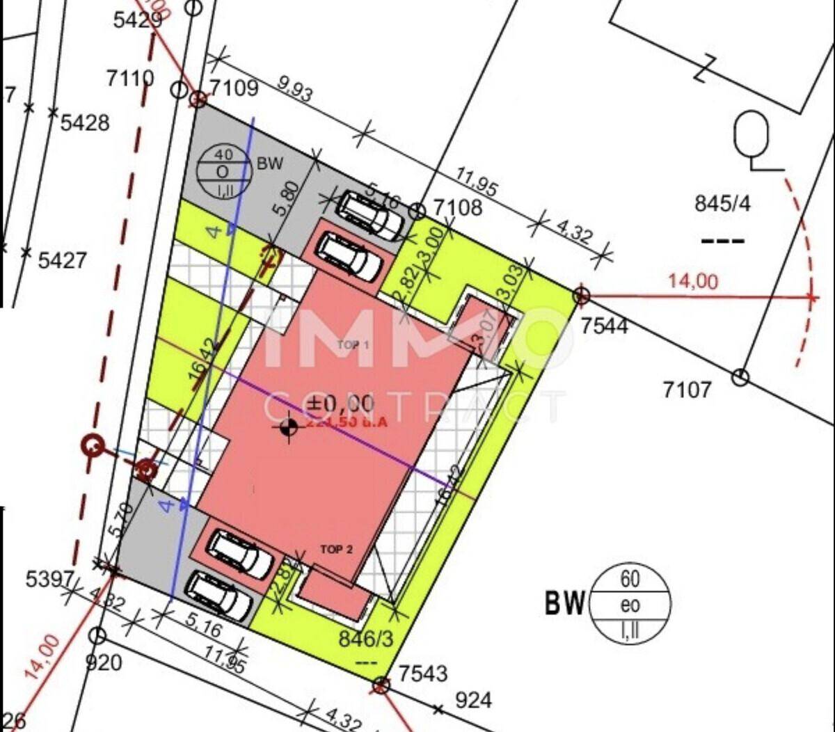 Plan Lageplan