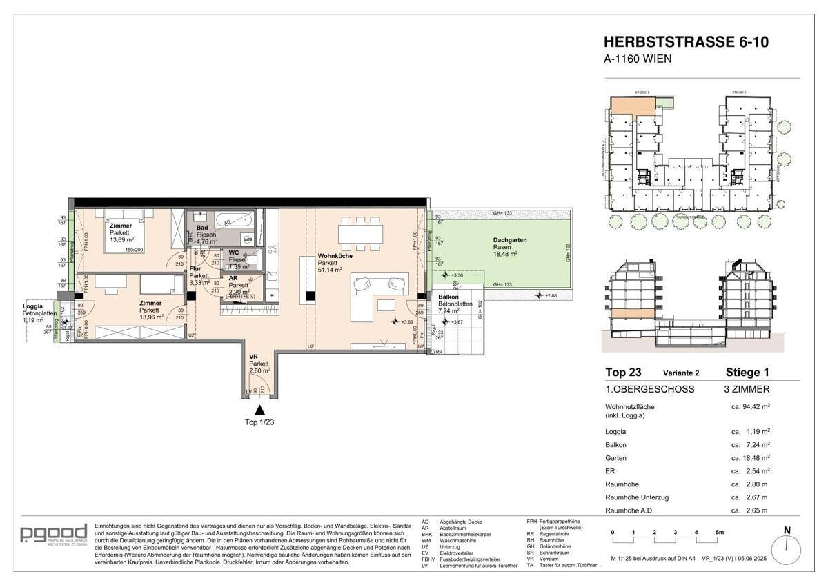 Wohnungsplan (Variante)