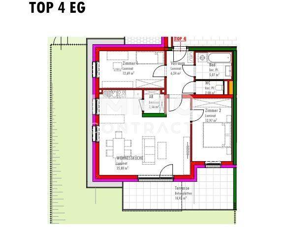 Top 4 Grundriss