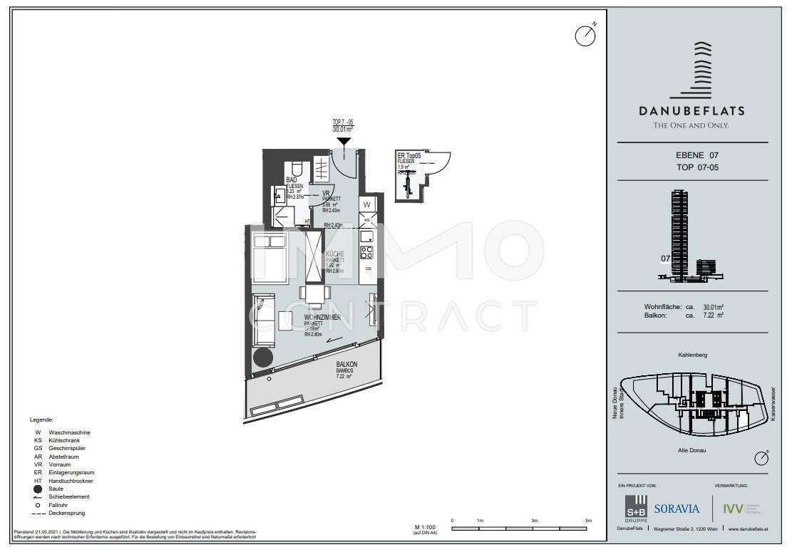 Wohnungsplan 7-05