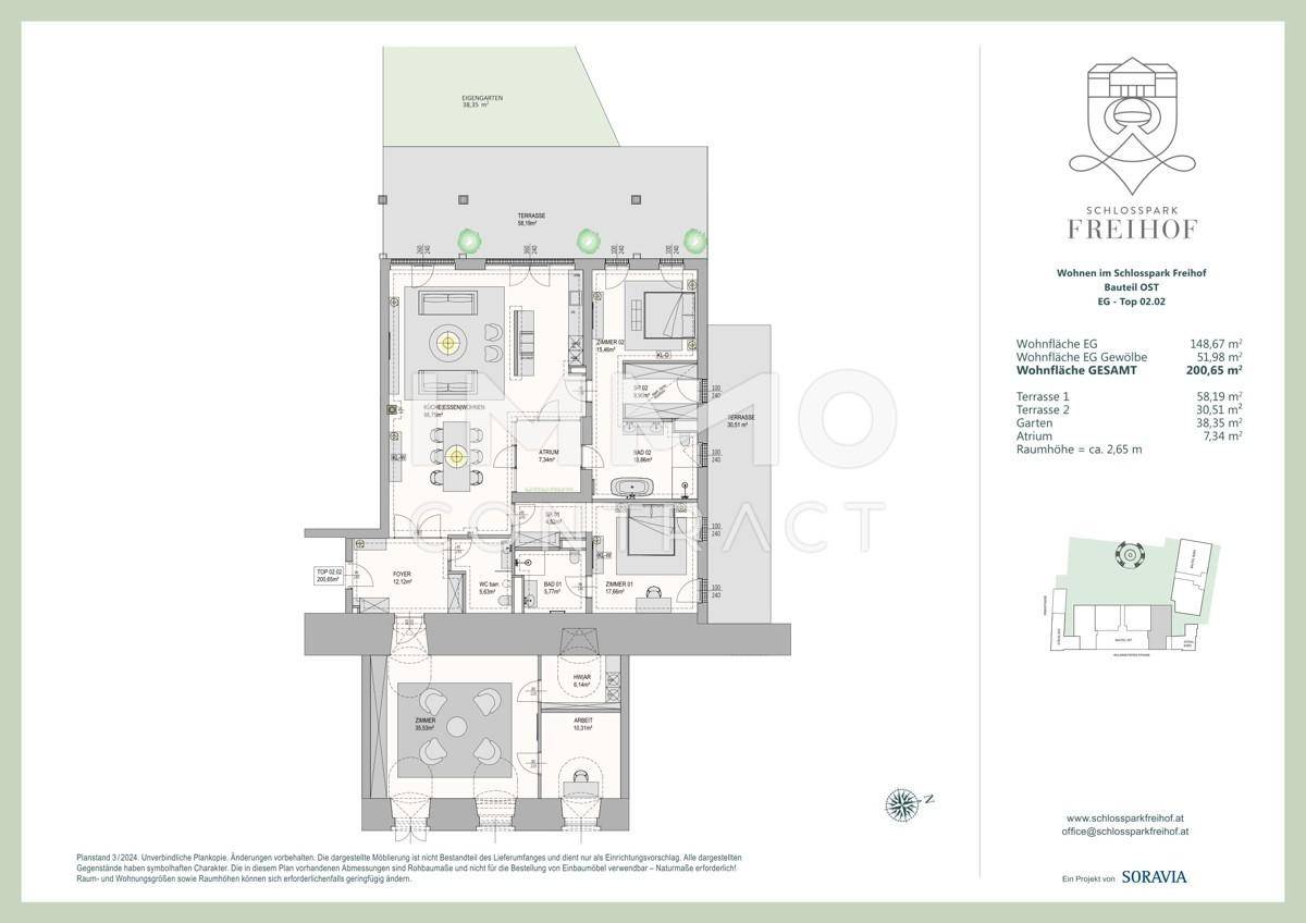 Bauteil OST EG - Top 02.02-2