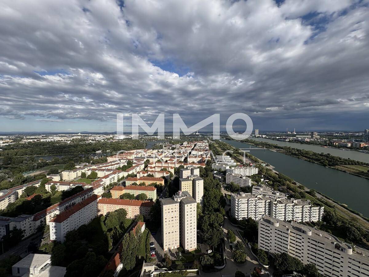 Ausblick Alte & Neue Donau