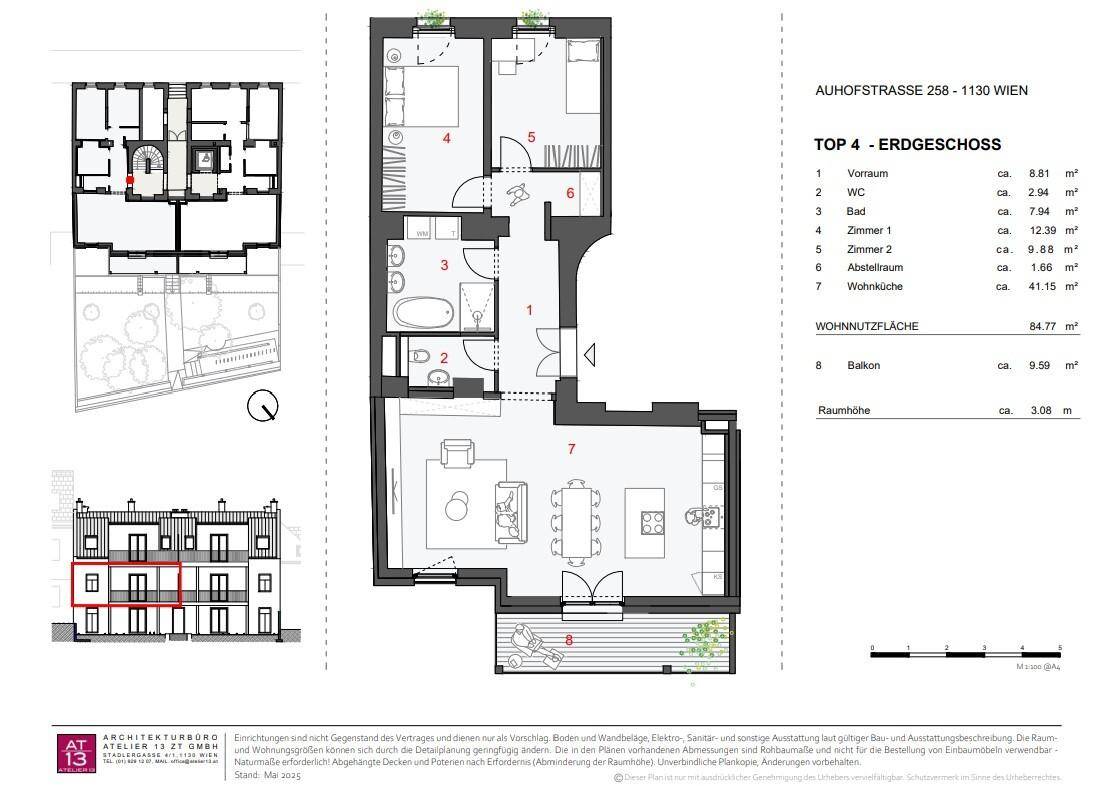 Grundriss Top 4