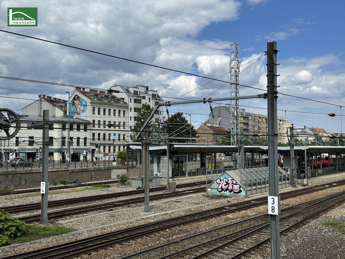 Bahnhof und U6 Meidling