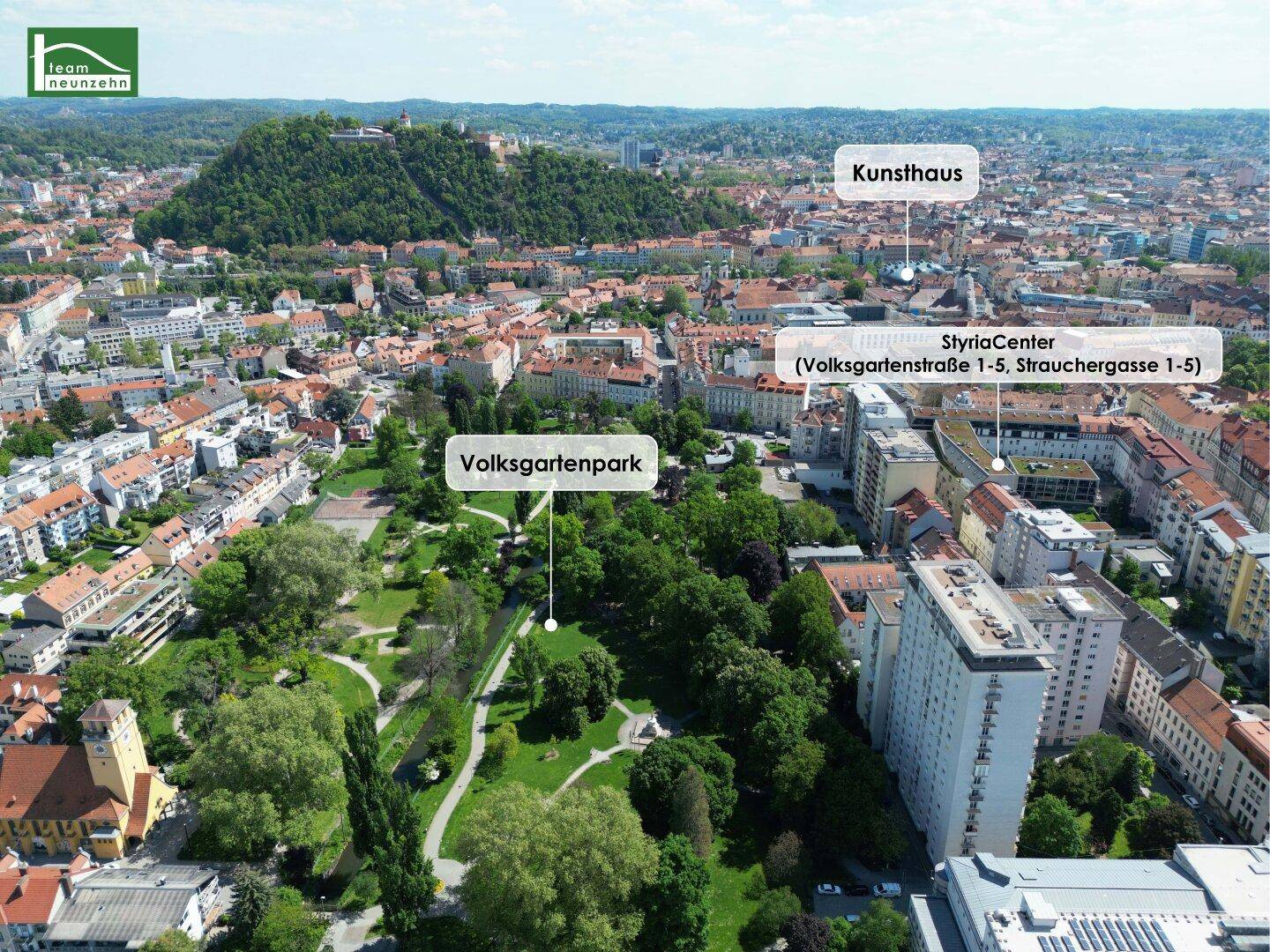 Styria Center - Volksgartenpark - Kunsthaus