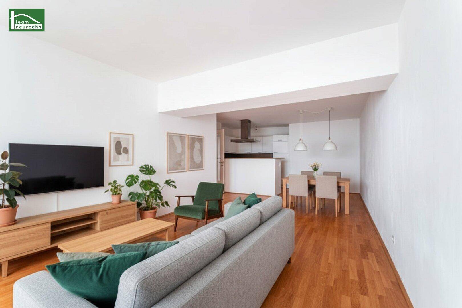 Geräumige 2-Zimmer Wohnung mit durchdachter Raumaufteilung und Einbauküche! - Ansicht 2