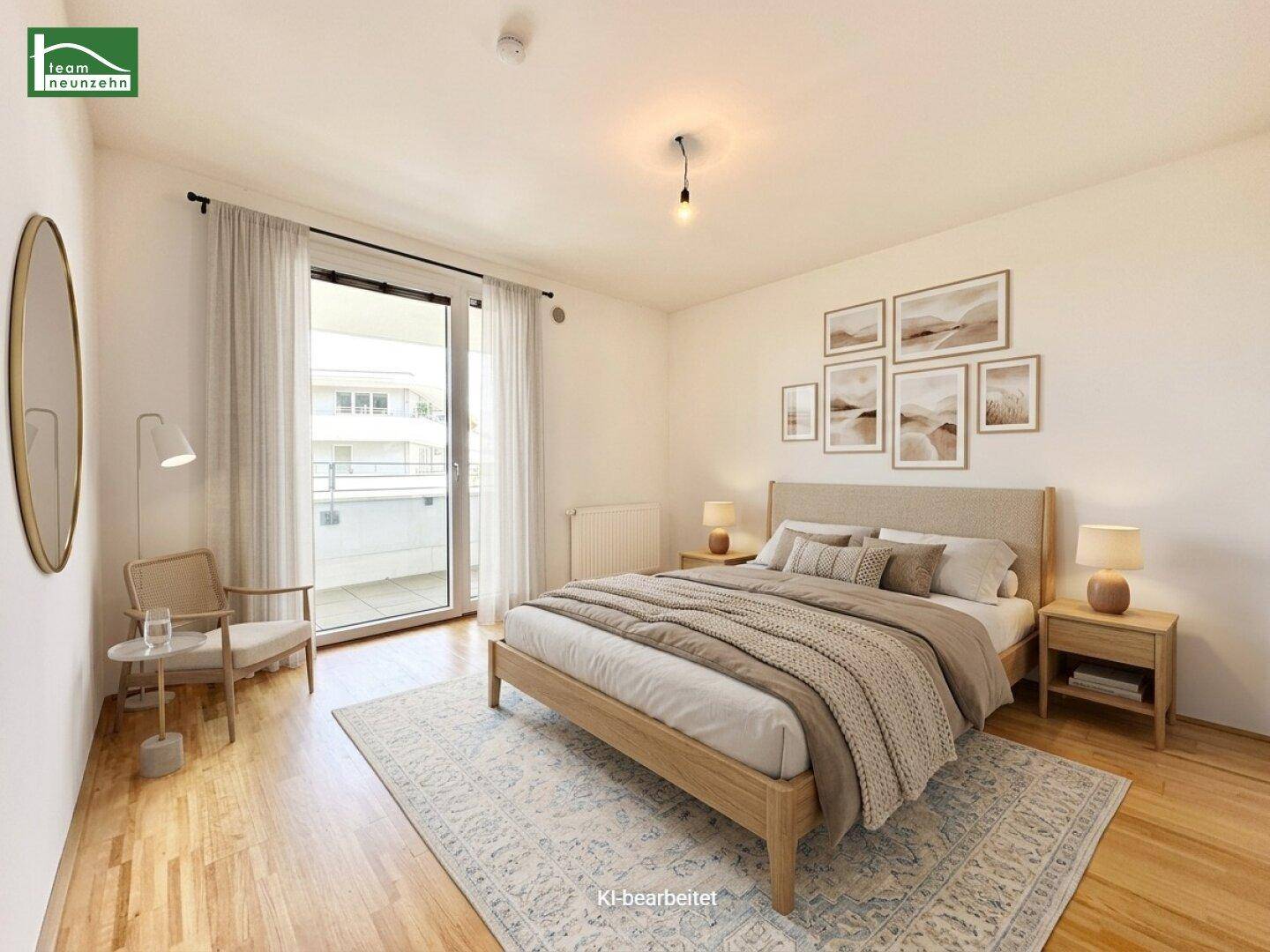 Wohnen mit Stil: Großzügige 3-Zimmer-Wohnung mit traumhaftem Balkon!