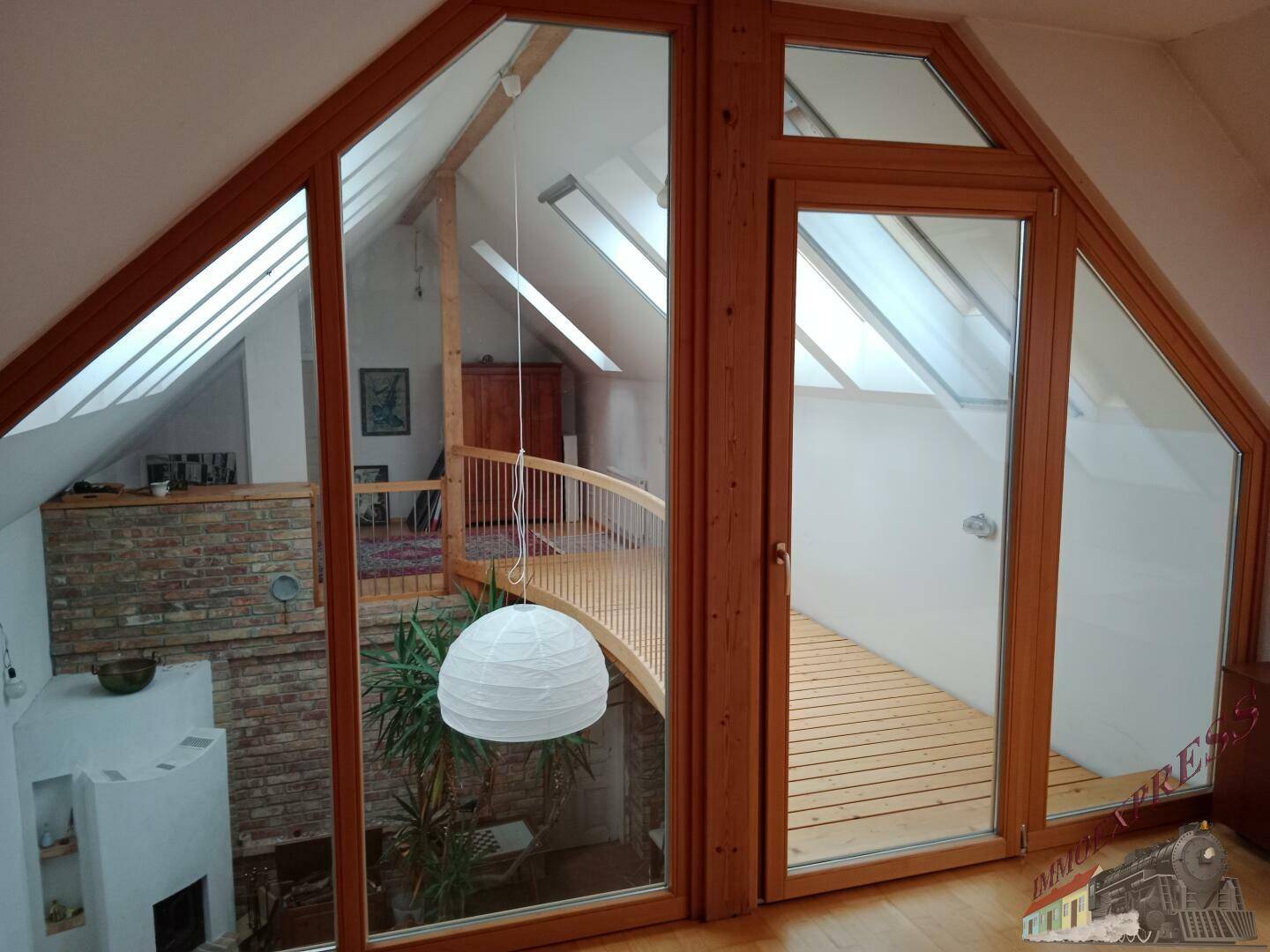 Übergang des Wintergartens im OG