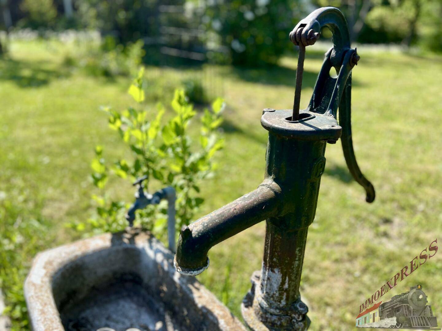 Brunnen im Garten