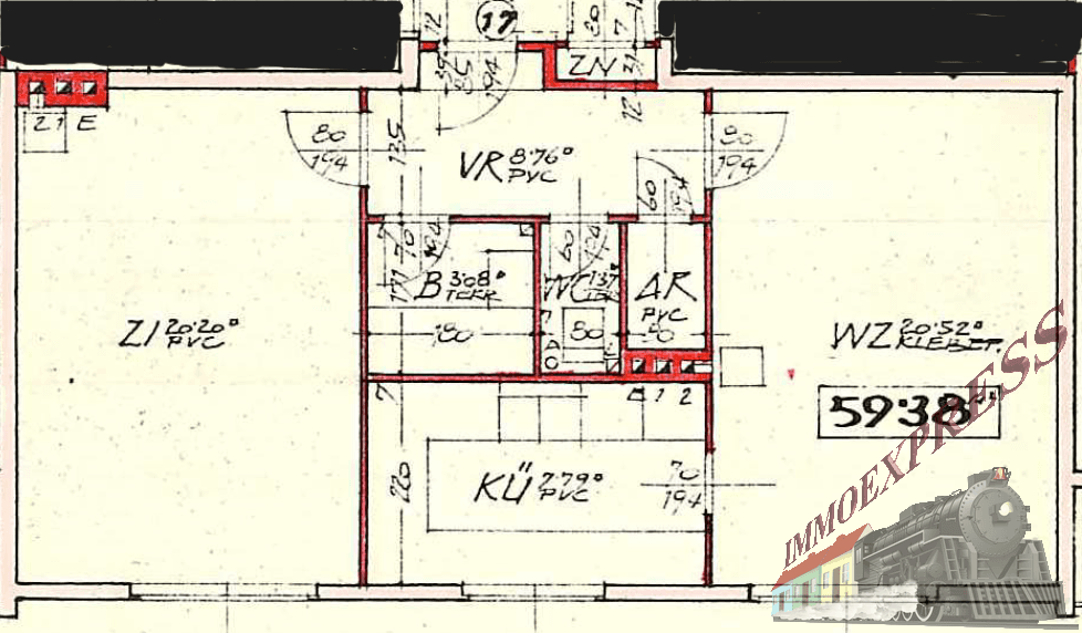 Grundriss T 17