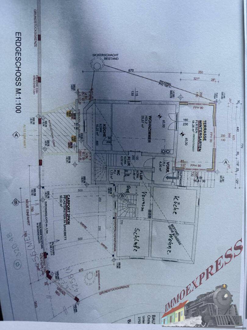Erdgeschoss Plan