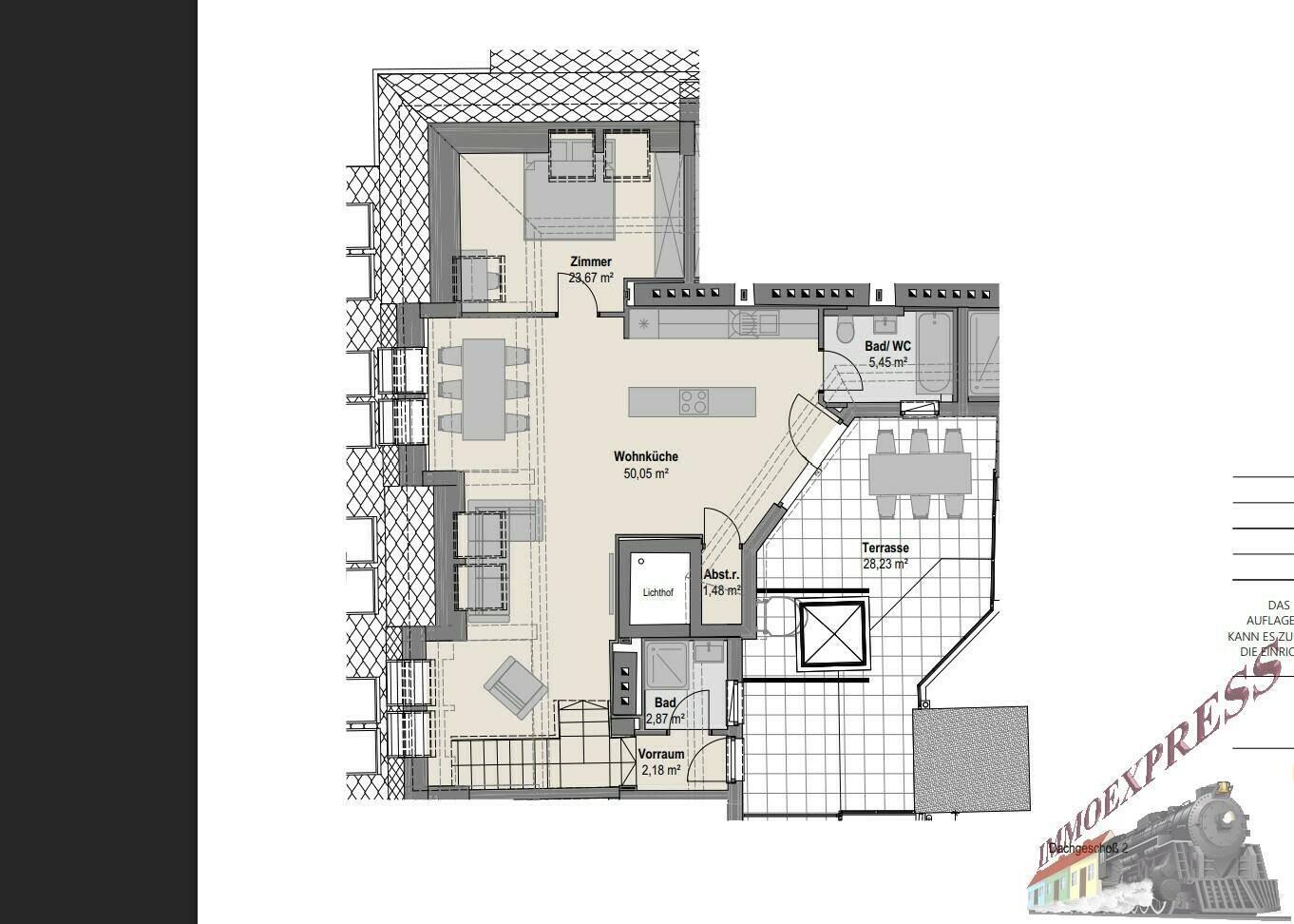 Grundriss DG 2