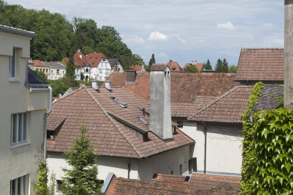 Ausblick von der Dachterrasse
