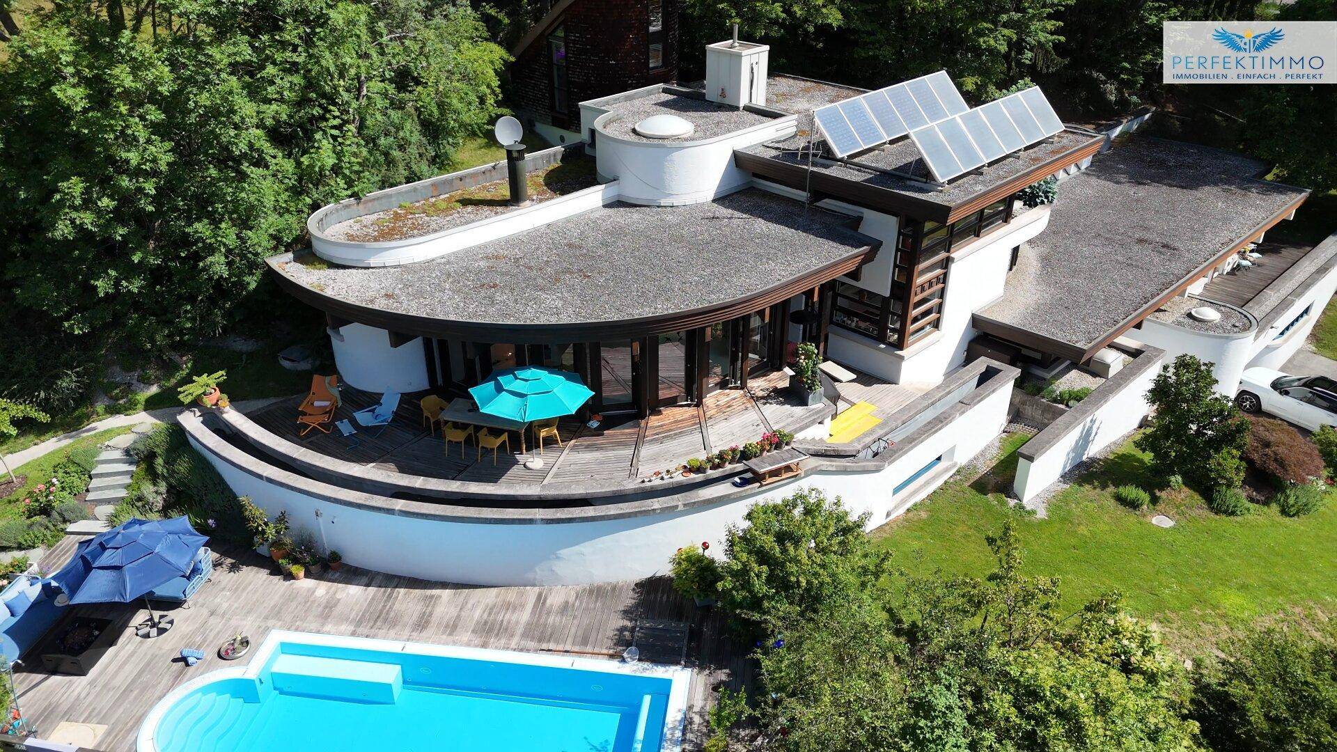 Architektenvilla mit Panoramablick über das Ötztal – pohled 2