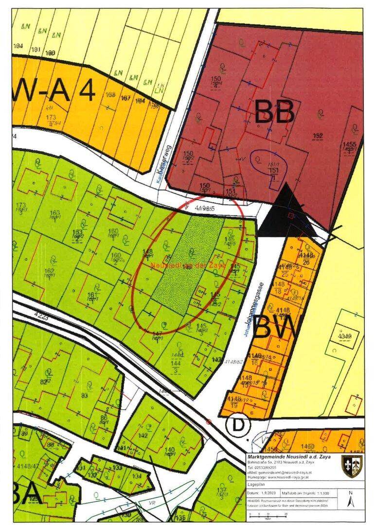Entwicklungsobjekt im Ortsverbund mit seltener Widmung - Ansicht 4