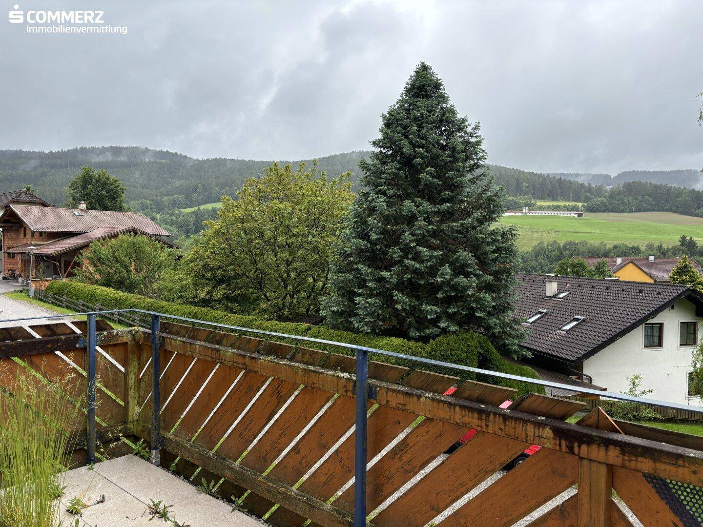 Ausblick von Terrasse