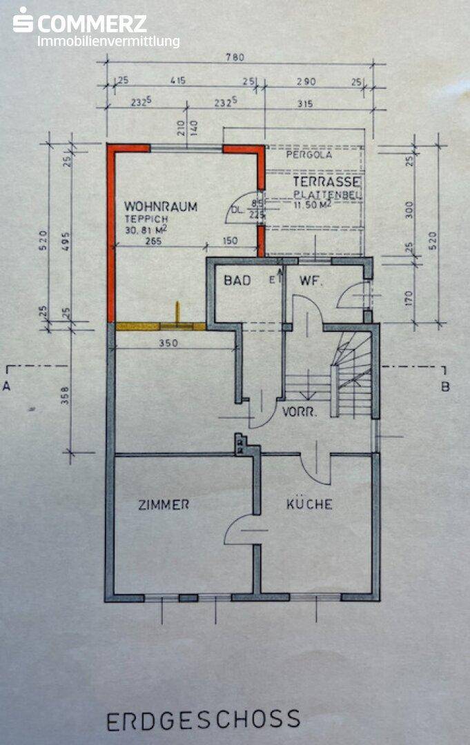 Plan EG - Haus 1