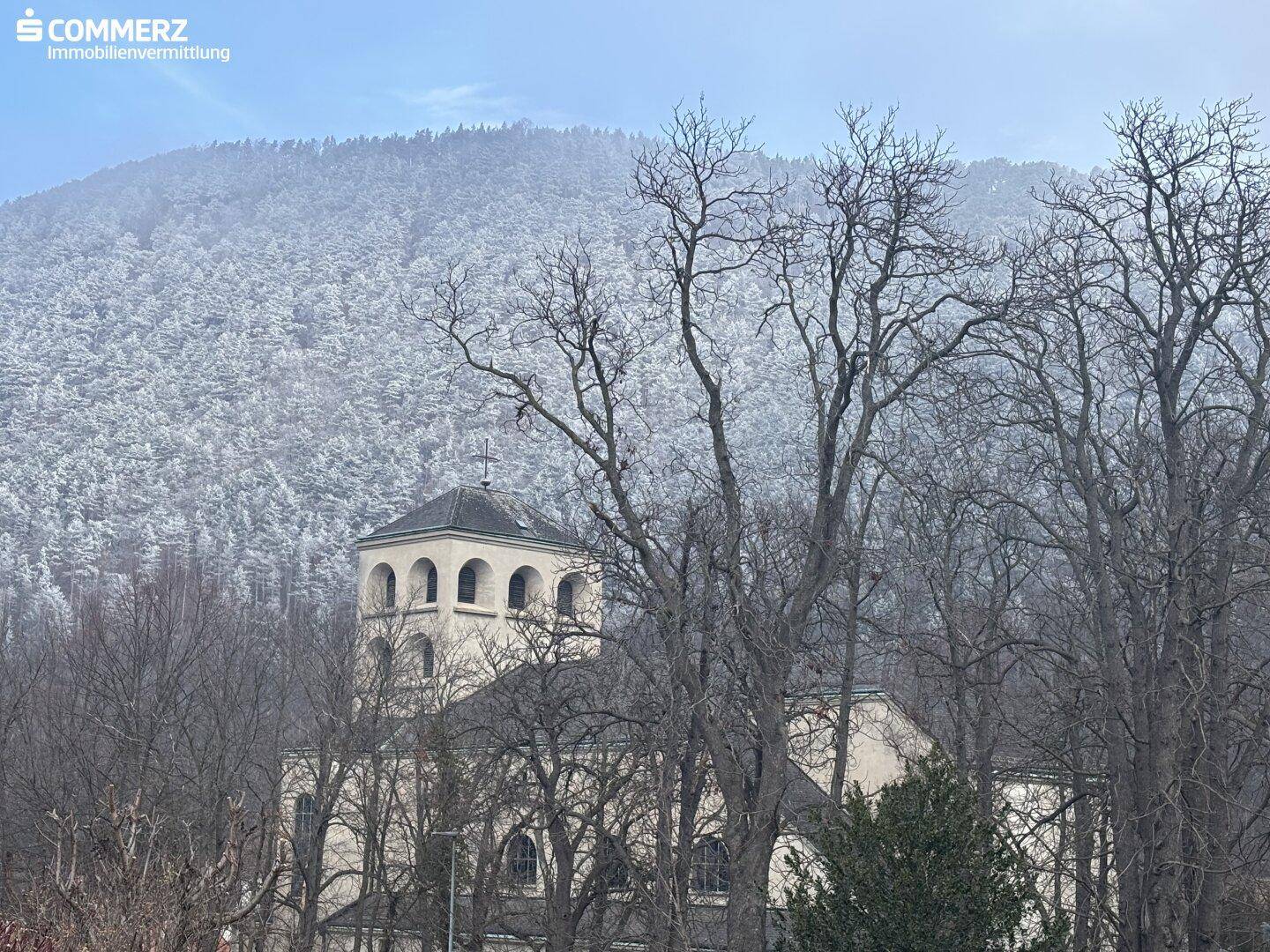 Blick auf Kirche