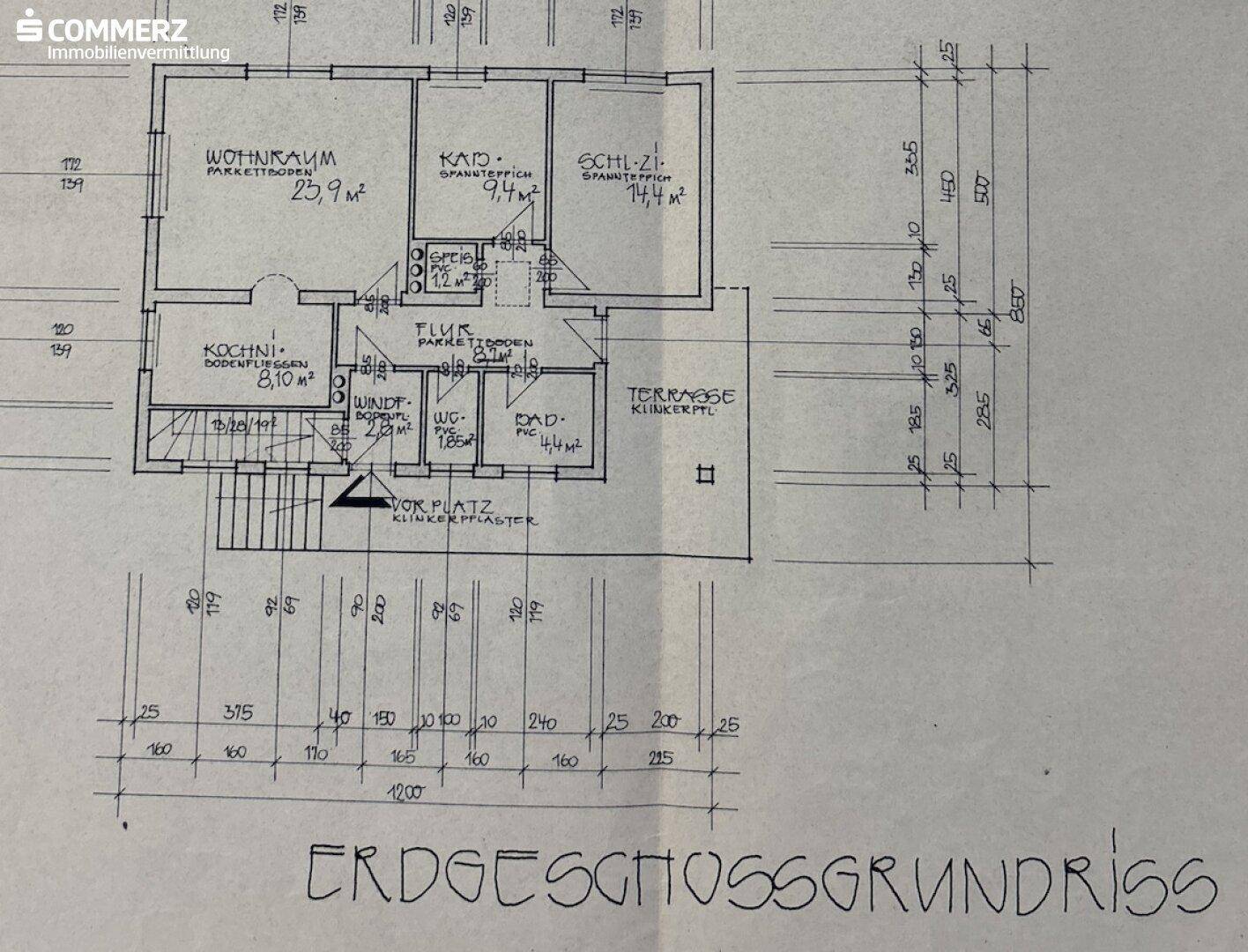 Plan Erdgeschoss