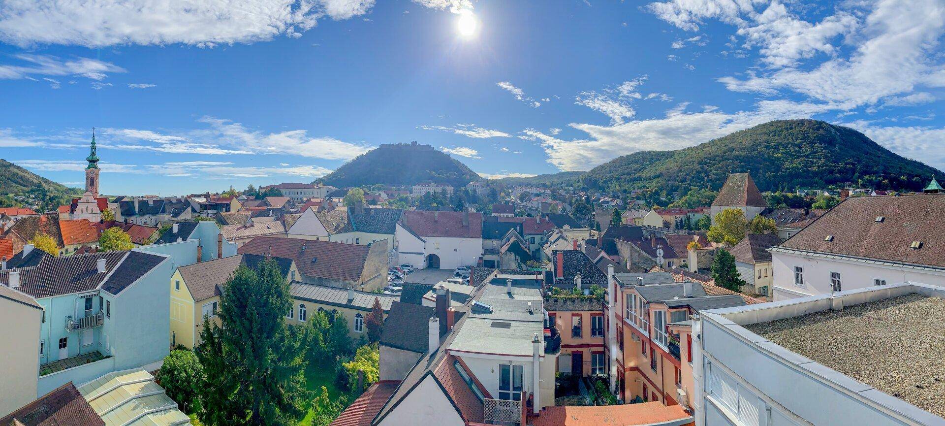 Ausblick Richtung Stadt