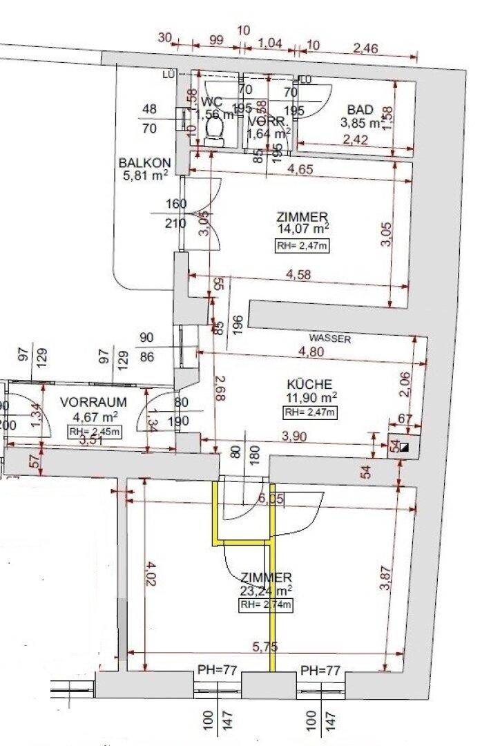 Wohnungsplan