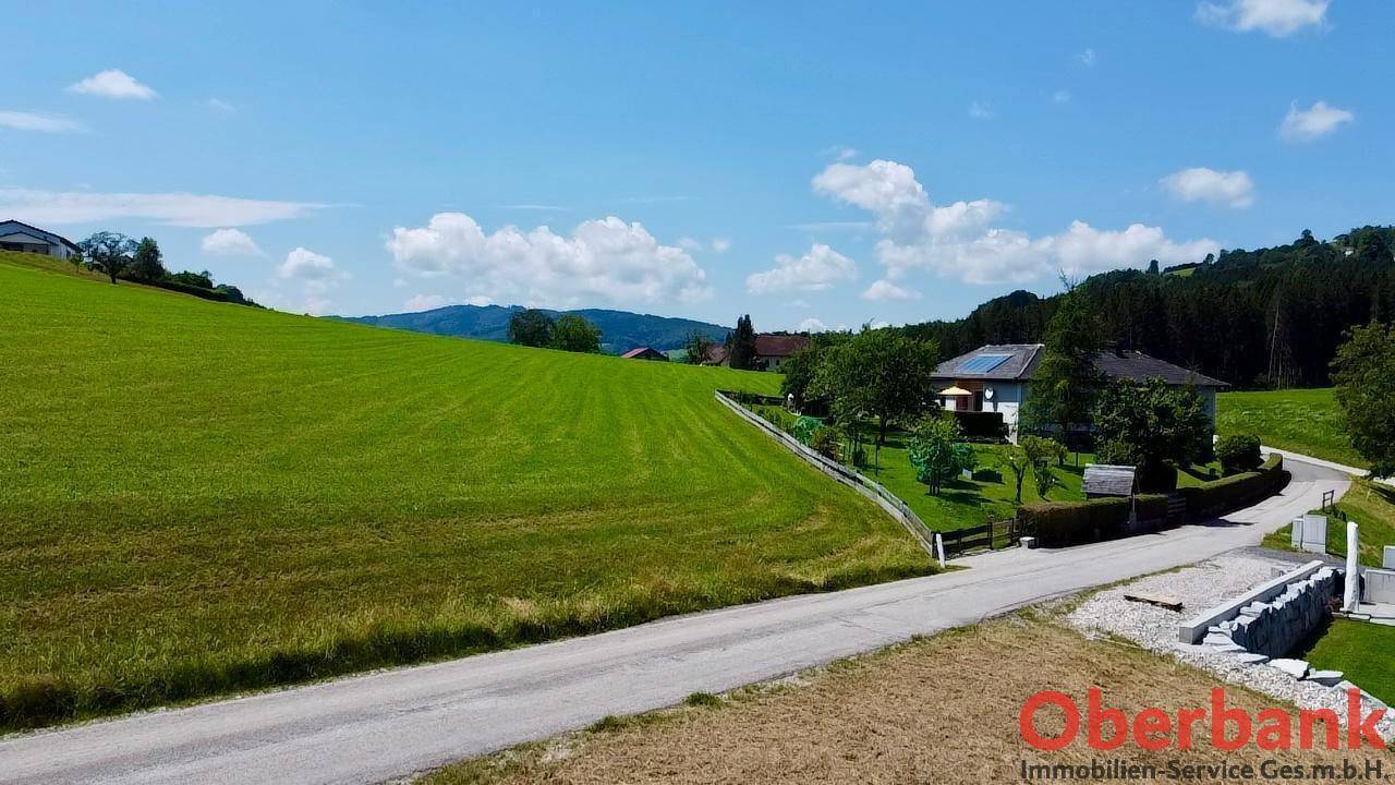 Ausblick vom Baugrund Westseite