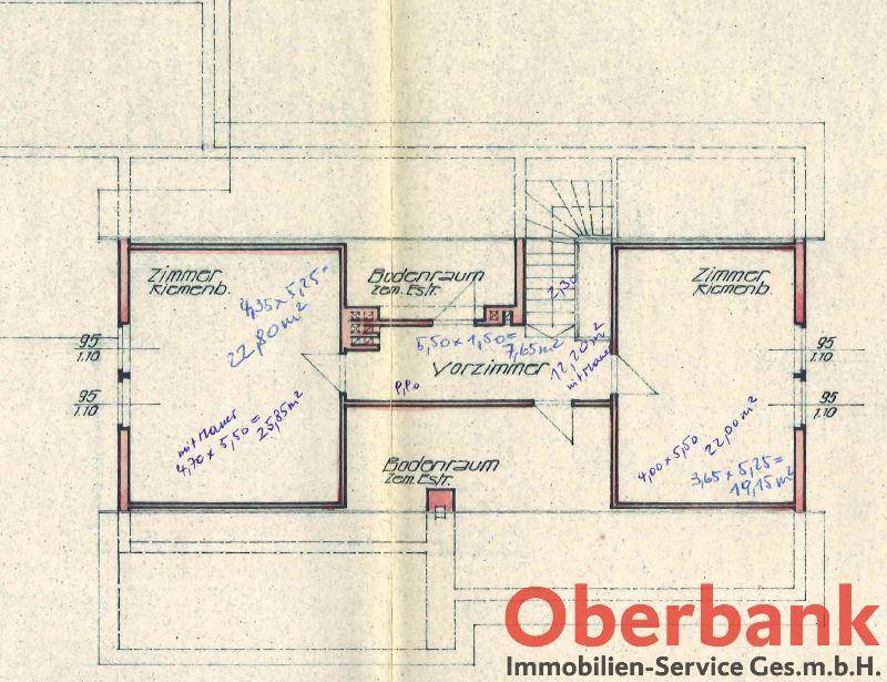 Grundrissplan DG