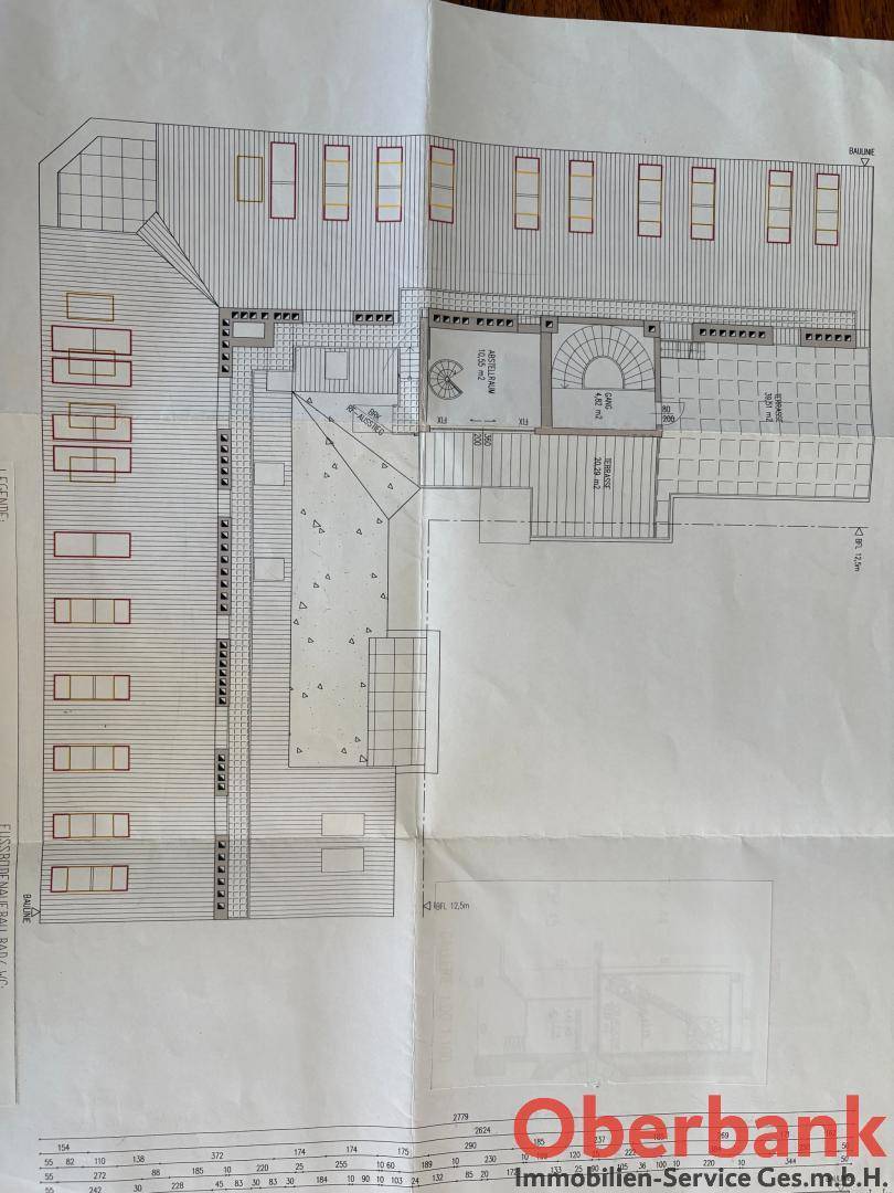 Grundrissplan Terrasse