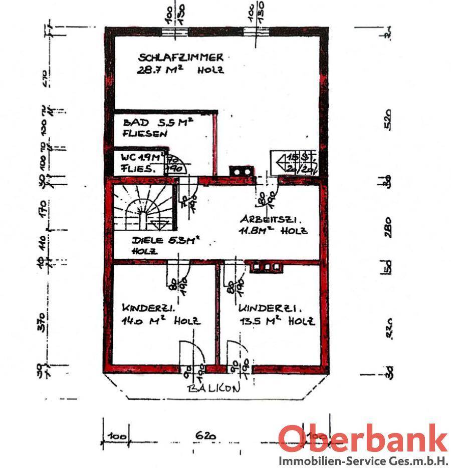 Grundrissplan OG