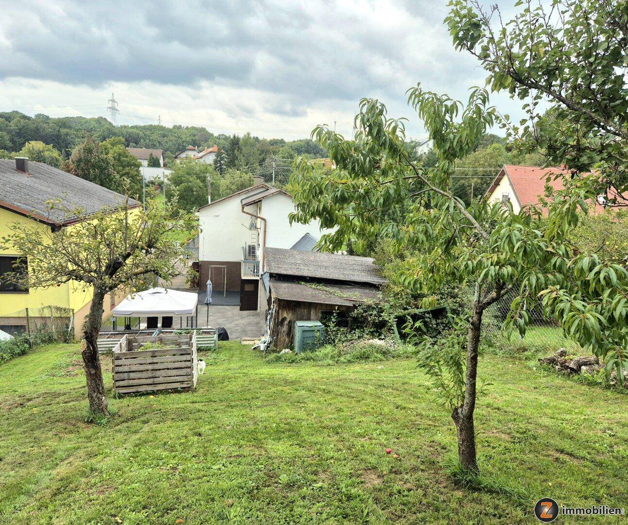 Blick vom Garten