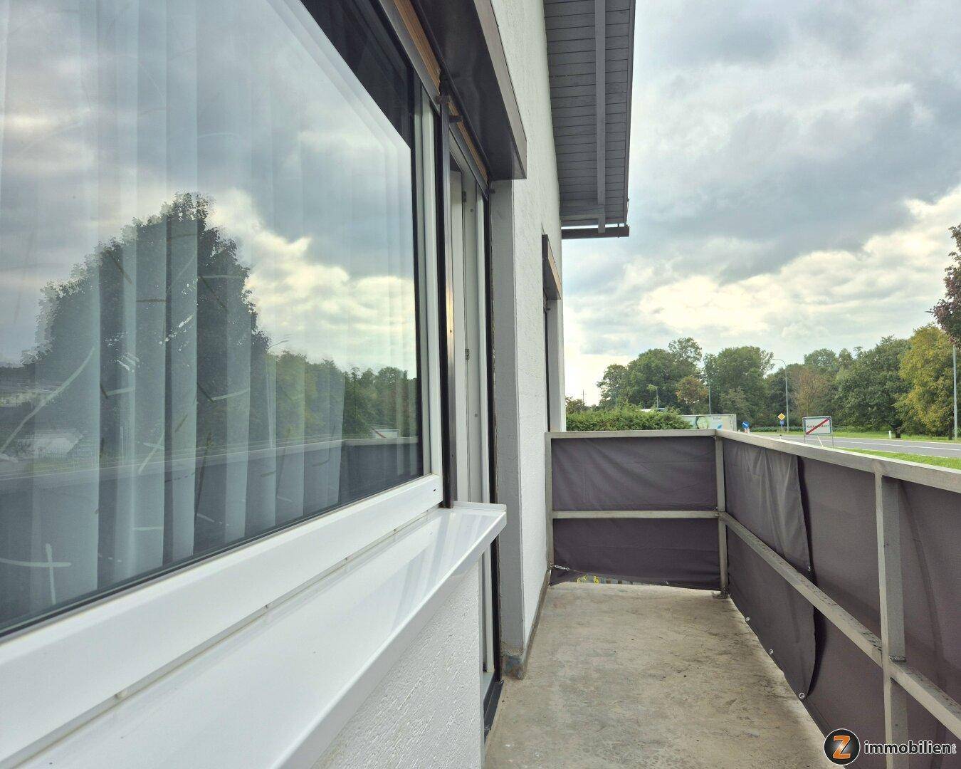 Balkon vom Wohnzimmer