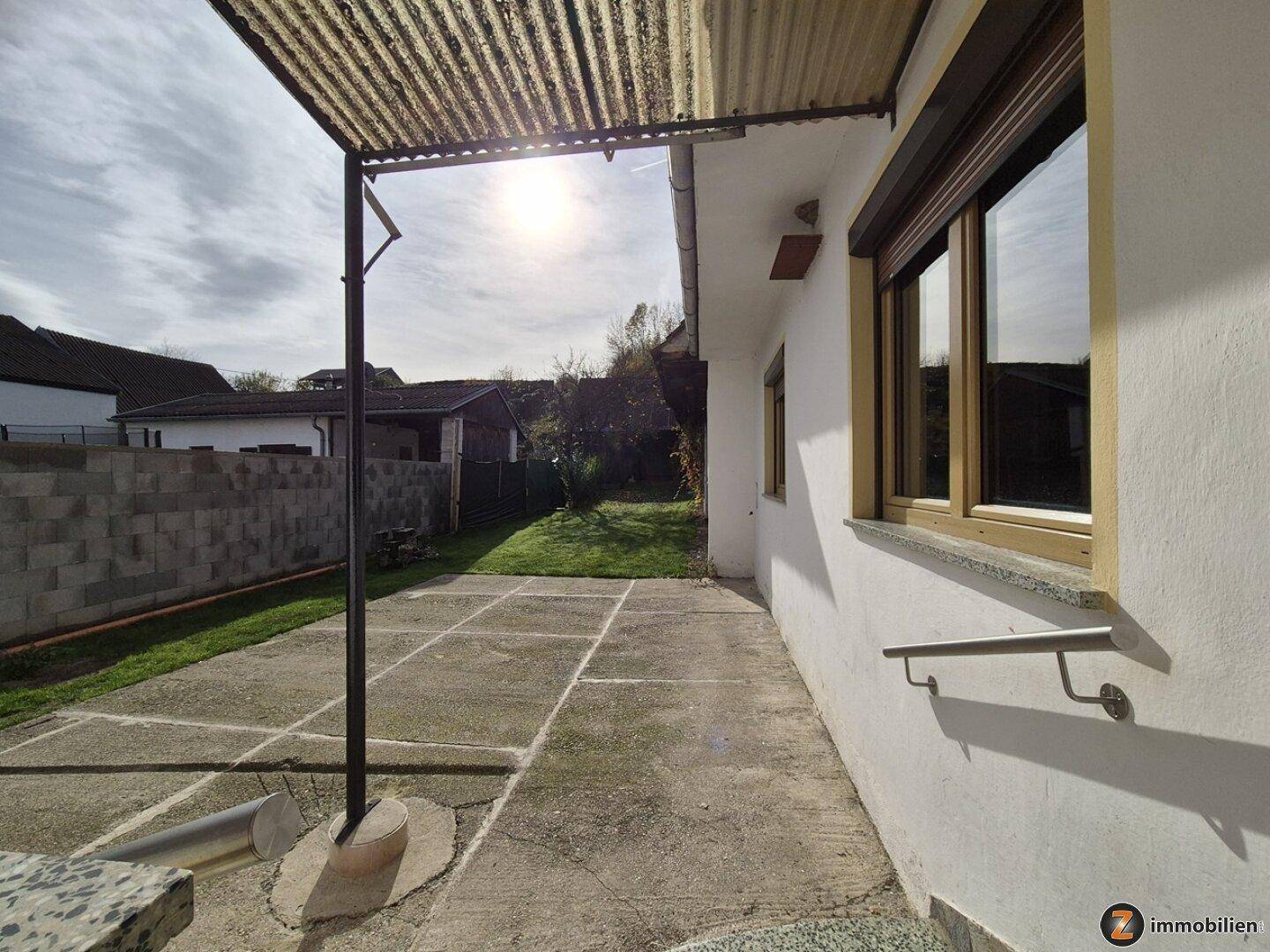 Blick in den Innenhof