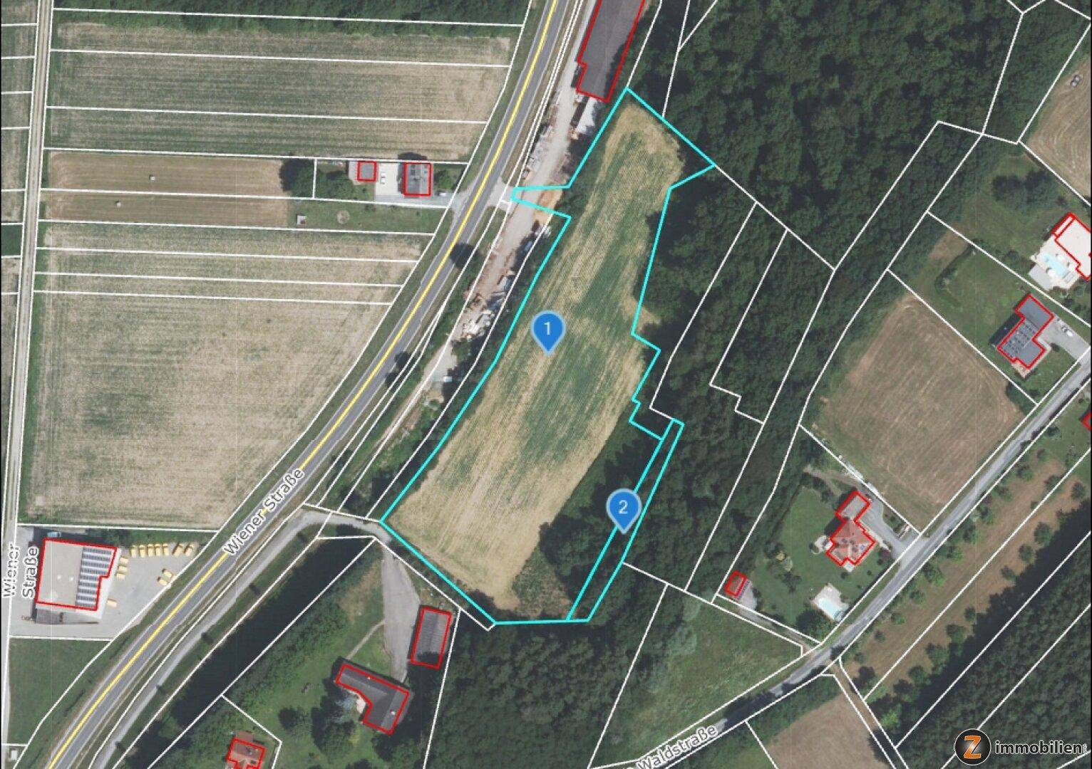 Baugrundstücke in Stegersbach – flexible Größen (EUR 39,- bis 55,-/m²) - Ansicht 4