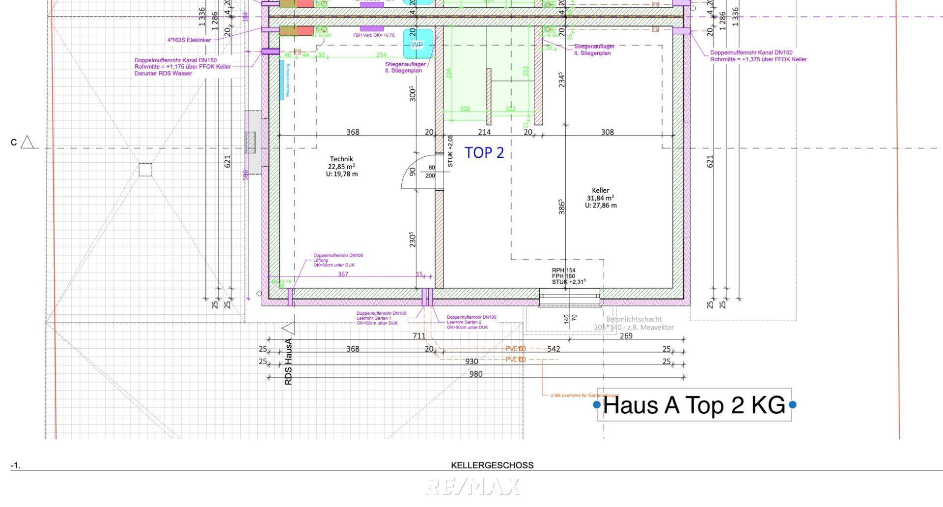 Plan Haus A Top 2 KG