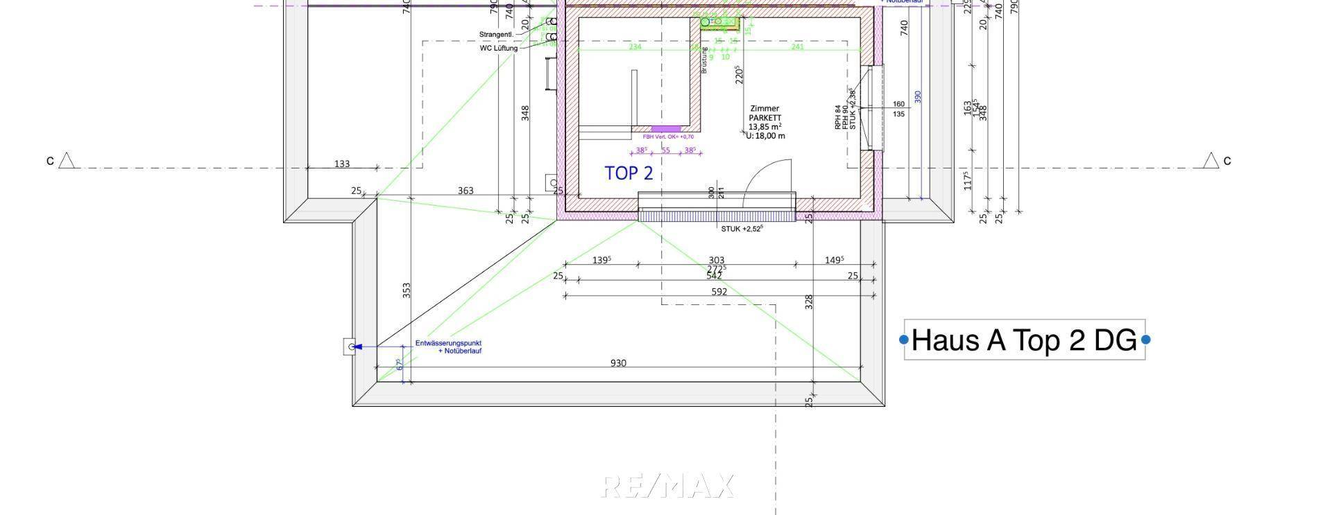 Plan Haus A Top 2-DG