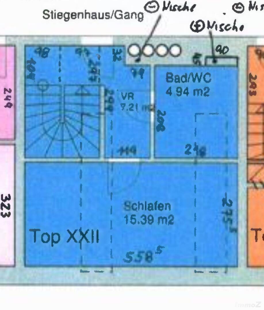 Grundriss Top 22 Ebene 1