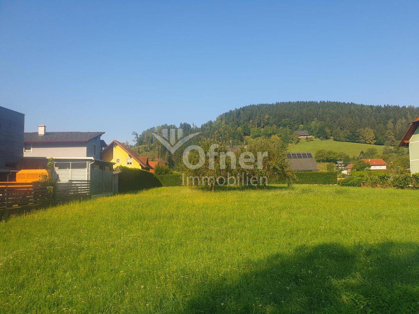 Baugrundstück mit Freiland in ruhiger Stadtrandlage - Ansicht 2