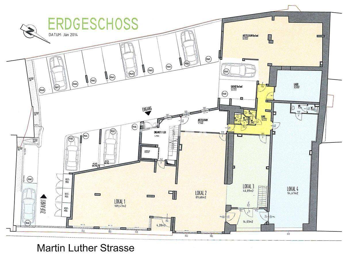 a Erdgeschoß Plan